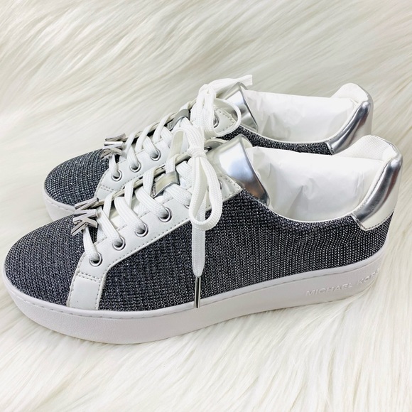 Michael Kors Women’s Poppy Sneakers Shoes - Picture 3 of 8